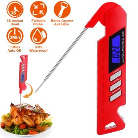 Digital BBQ Meat Food Cooking Thermometer Instant Read